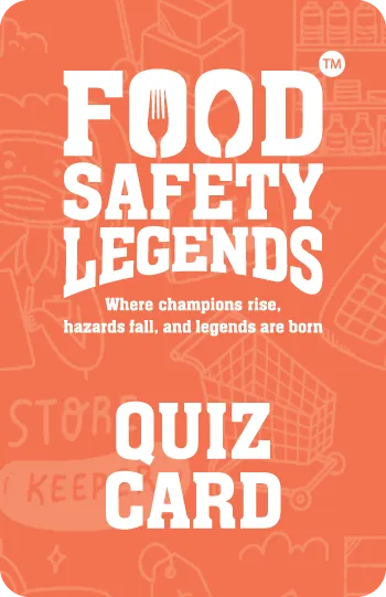Quiz card, card back